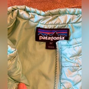 Teal Patagonia Jacket (kids)